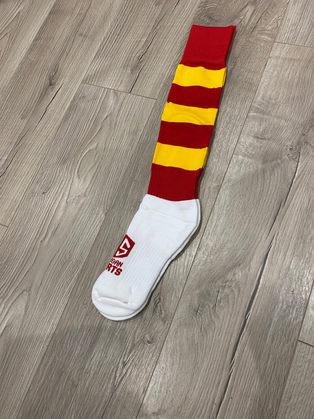 Long Socks - Red/Yellow