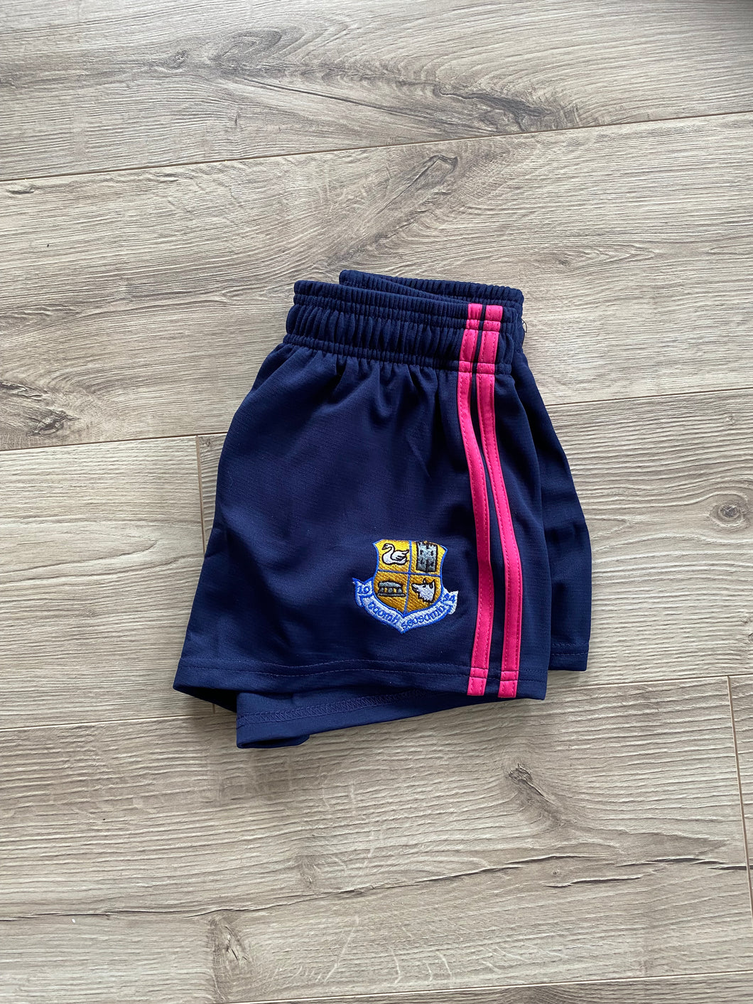 GAA Shorts (Navy/Pink) - St Joseph's