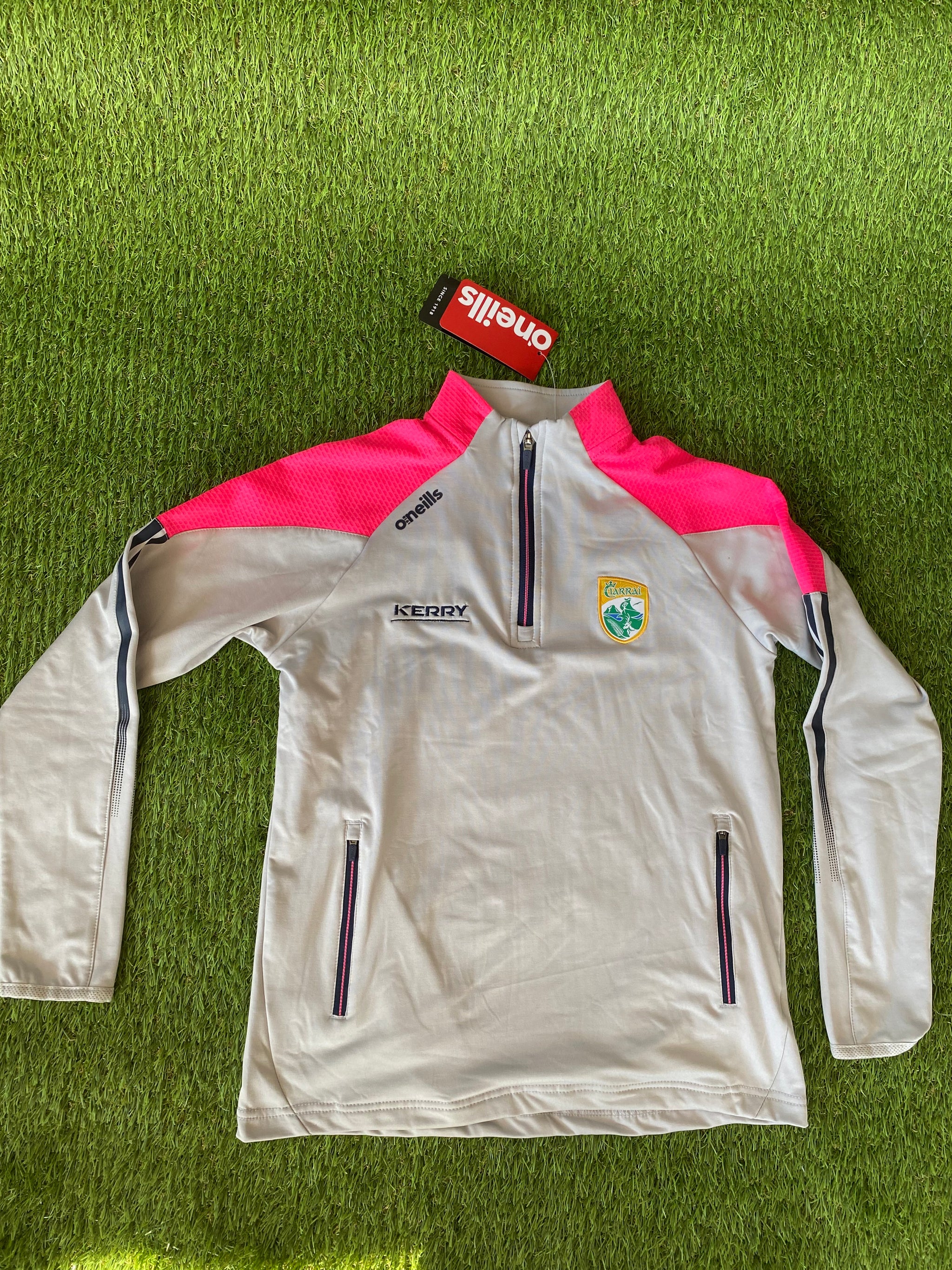 Half Zip Pink Antrim Gaa Top O'Neills Galway GAA Ballinrobe Half