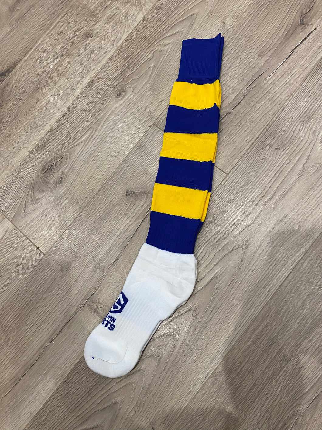 Long Socks - Blue/Amber