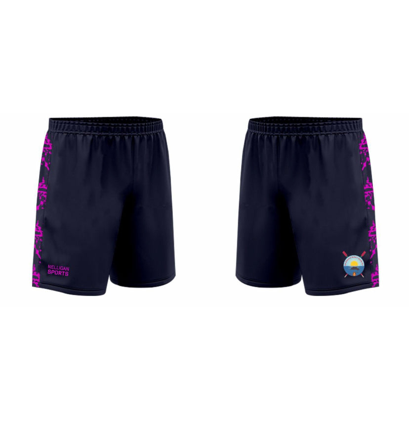 Navy/Pink GAA Shorts - Glen/Ballinskelligs RC
