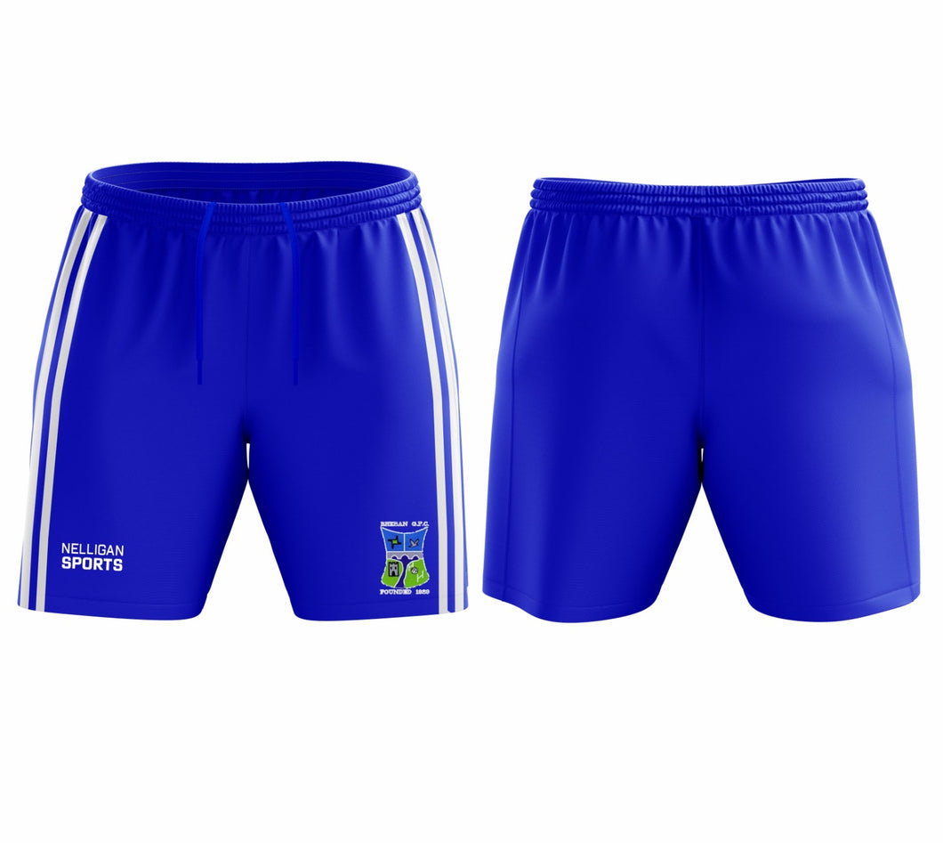GAA Shorts (Blue/White) - Rheban GAA