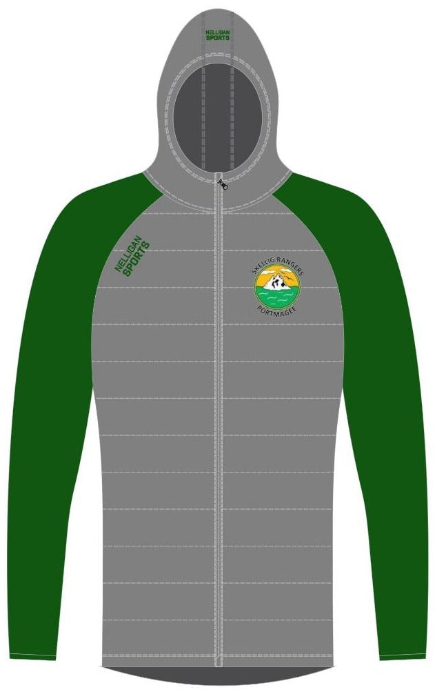 Hybrid Jacket (Grey/Green( - Skellig Rangers GAA