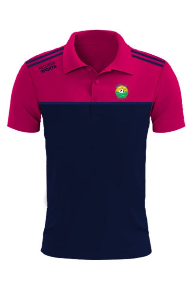 Polo Shirt (Pink) - Skellig Rangers GAA