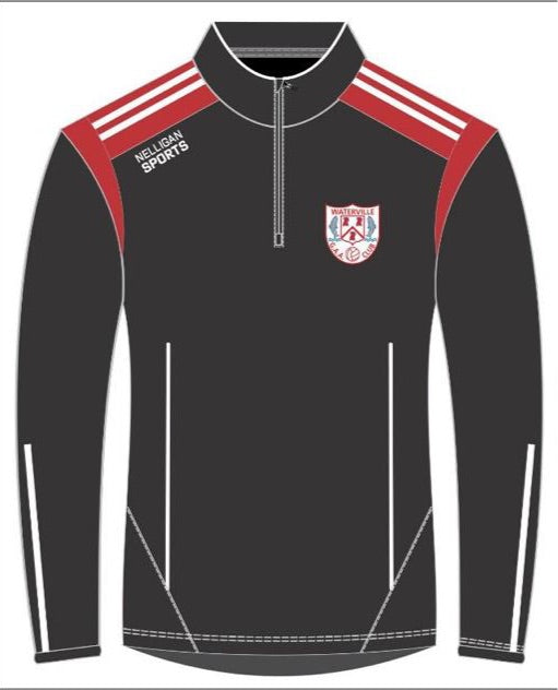 Quarter-Zip (Black) - Waterville GAA