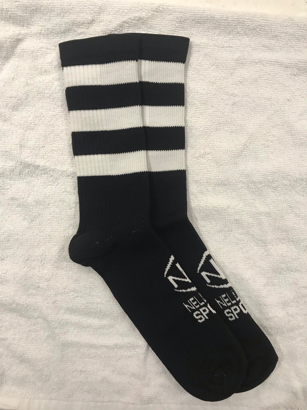 Black & White Midi Socks