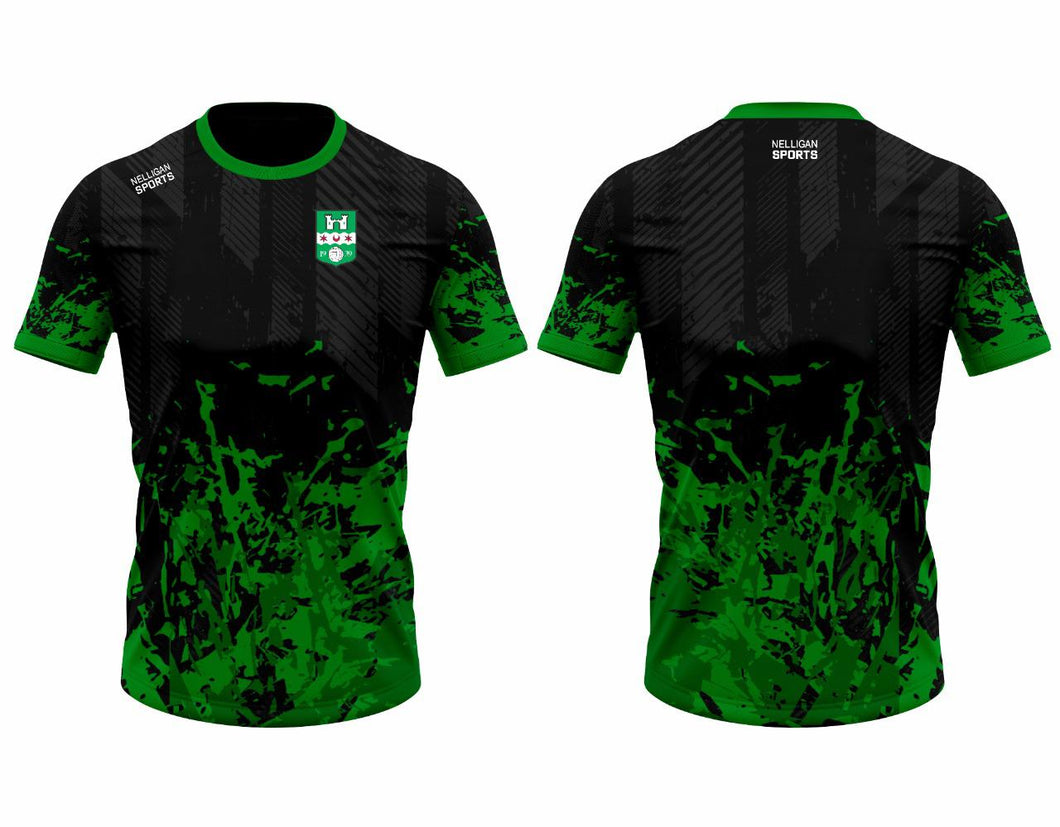 Training Pack Jersey (Black/Green)- Castlemitchell GAA